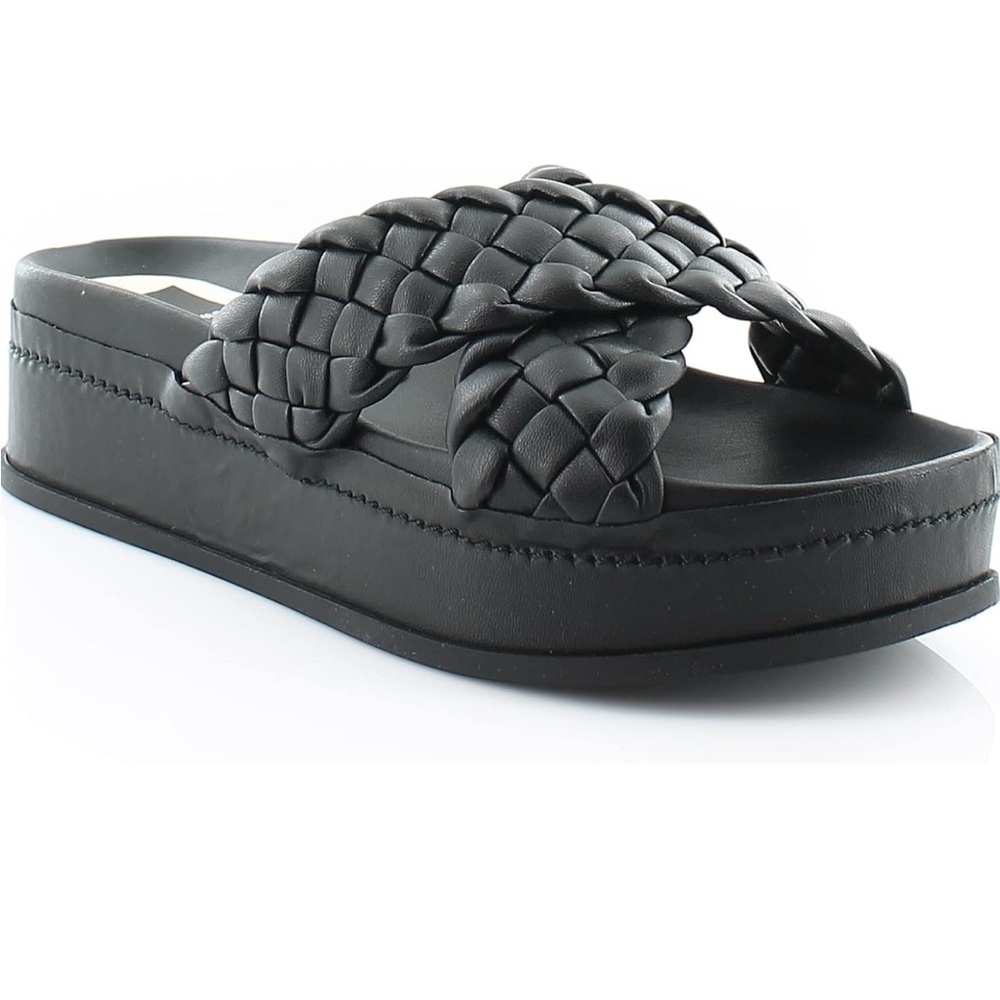 Dolce Vita Black Braided Platform Sandals Dolce Vita Wrenly